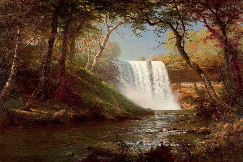Albert Bierstadt Minnehaha Falls Germany oil painting art